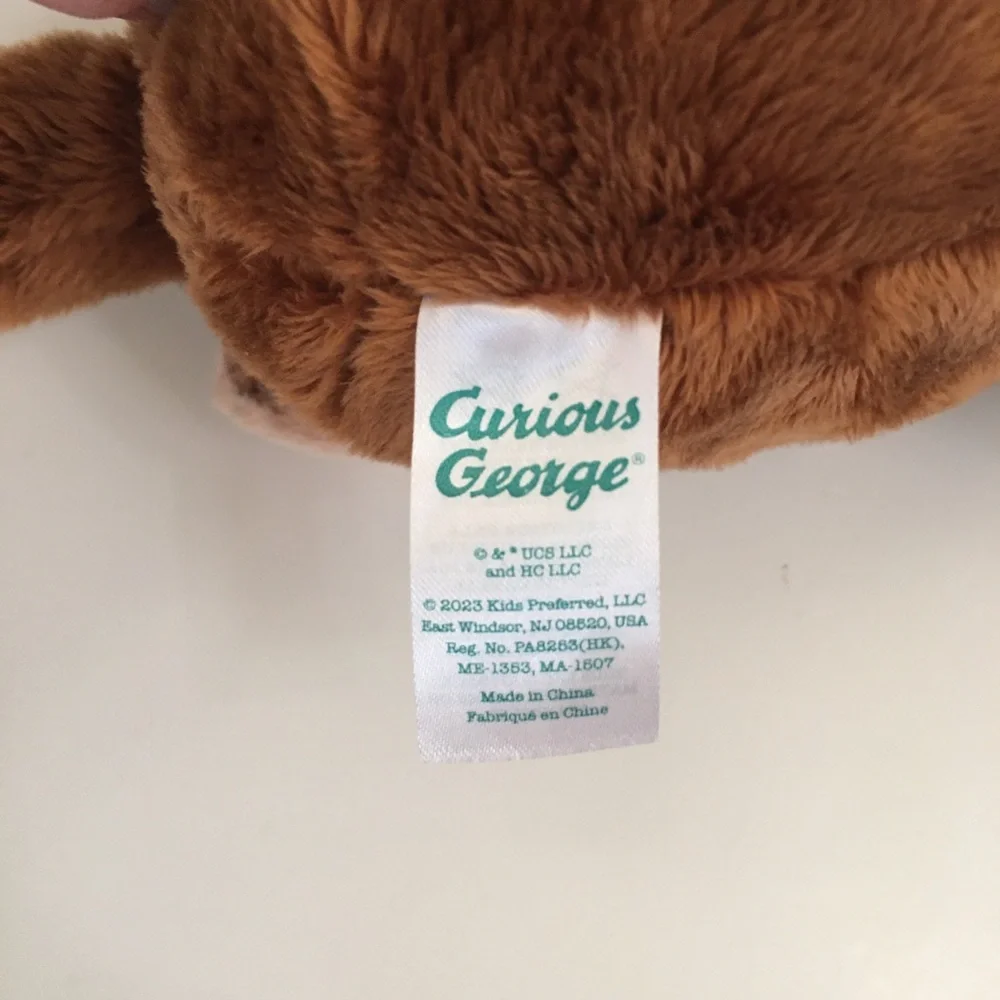 NEW Curious George Plush Stuffed Animal